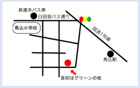 子ども文庫「親子のための絵本の部屋hippo（ヒッポ）」への地図