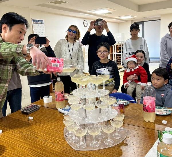 3.注ぎ中